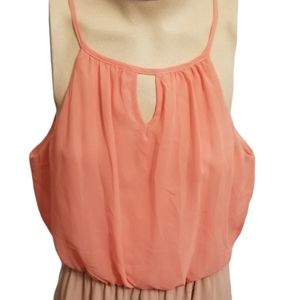 As U Wish, multicolored Maxi Dress sz L